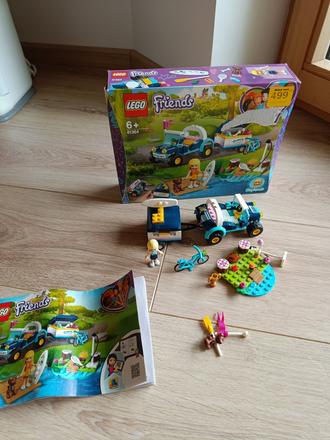 Lego friends 41364 stephanie a bugina s přívěsem, 