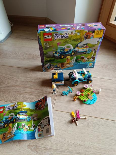 Lego friends 41364 stephanie a bugina s přívěsem, 