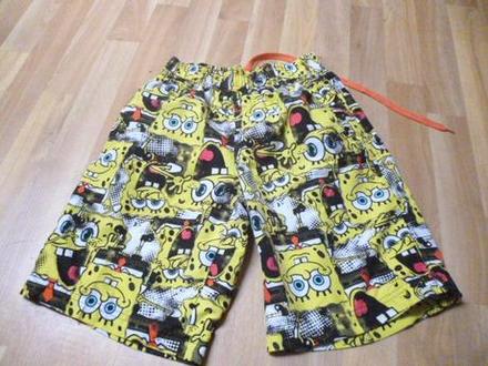 Plavky kratasy spongebob vel.s, nickelodeon,s