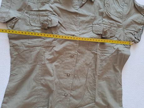 Dívčí košile s krátkým rukávem s kamínky, vel. m, m