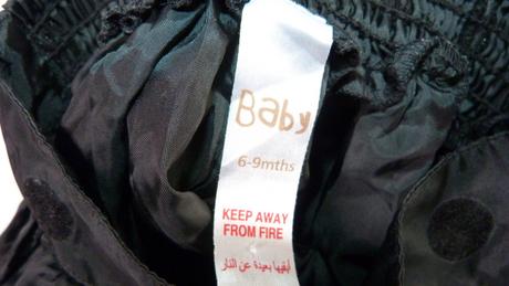Baby černá sukýnka s puntíky, baby,74