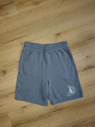 Chlapecké teplákové kraťasy h&m 158 šedé, h&m,158