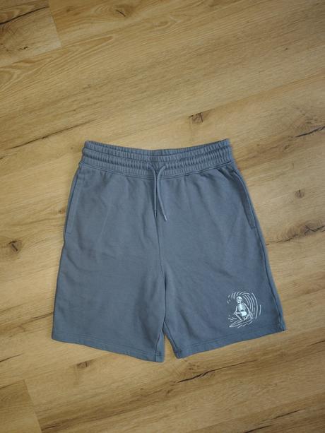 Chlapecké teplákové kraťasy h&m 158 šedé, h&m,158
