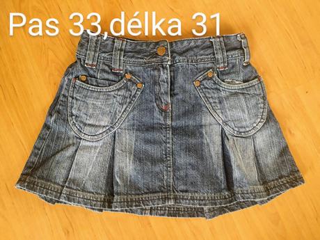 Sukně džínová, miss fiori,134