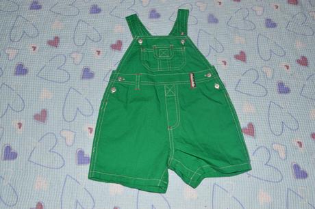 Sytě zelené lacláče, mothercare,68