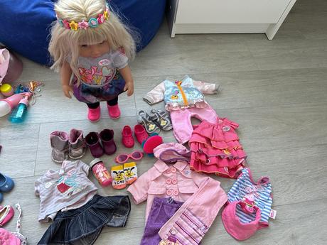 Zapf baby born starší sestřička + doplňky, 