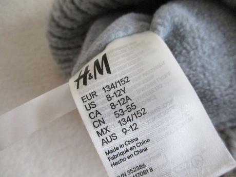 Zimní čepice kulich h&m 134 146 152, h&m,134
