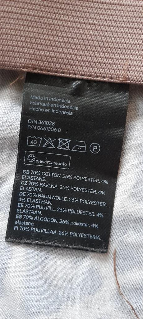 H&m kalhoty s leopardím potiskem, h&m,42