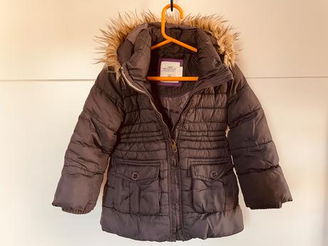 Zimní dívčí bunda, h&m,98