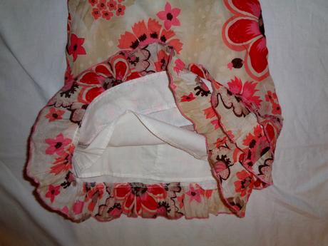 Krásné květované šaty, m&co,116