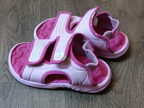 Dívčí gumové sandálky adidas, vel. 28, adidas,29