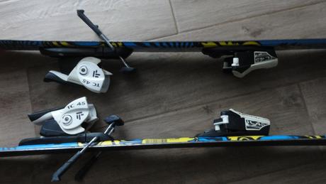 Dět. lyže tecno pro xr team 90 s vázáním, 90-99 cm