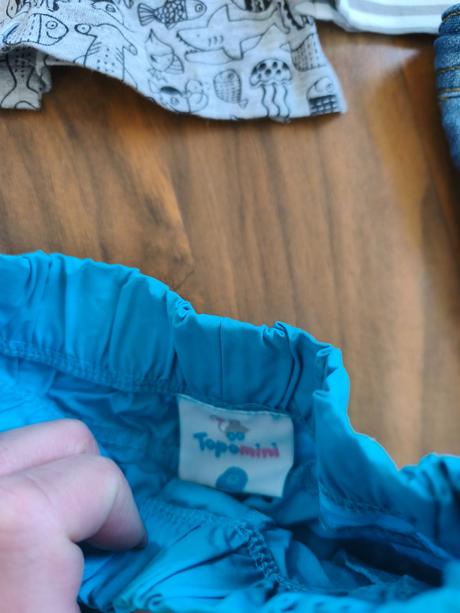 Letní komplet pro chlapečka topolino a lindex 0-3m, topomini,56