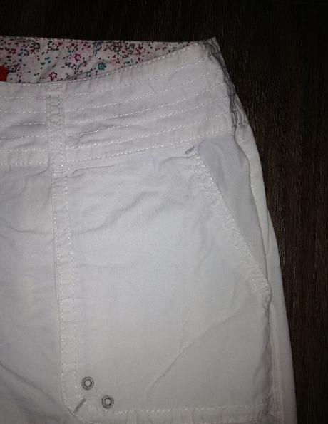 Bílé 3/4 kalhoty s.oliver, s.oliver,34