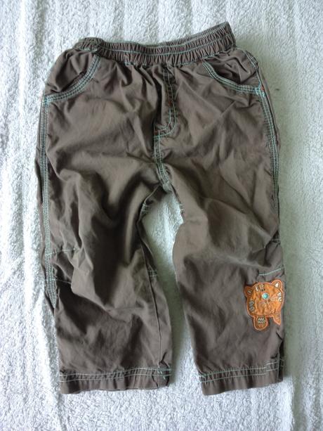 Plátěné kalhoty s tygříkem, george,80