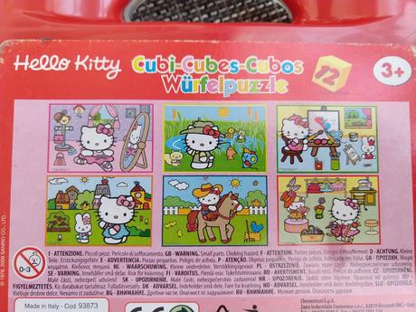 Kostky hello kitty, 