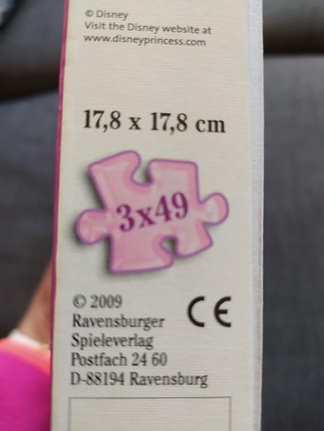 Puzzle princezny,