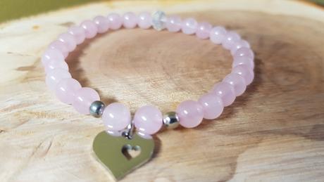 Jarní náramek skleněný, 