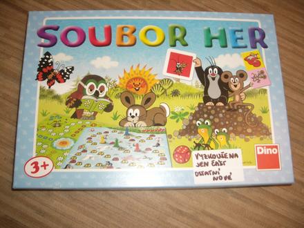 Soubor her krteček,