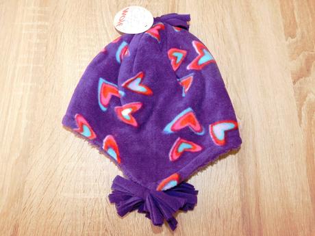 Dívčí zimní čepice, wolf,128