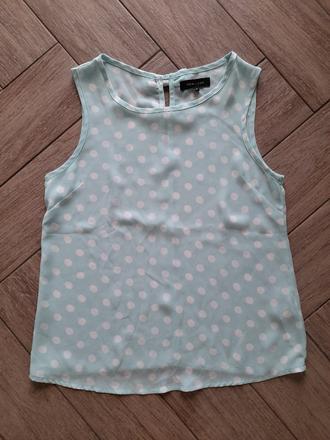 Mint top s puntíky zn. new look, vel. 34, new look,34