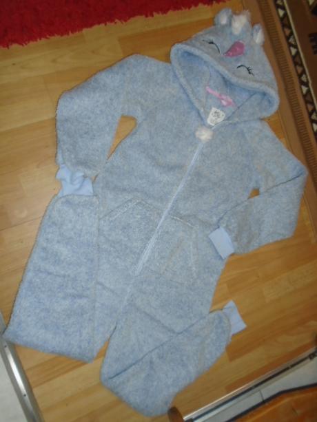 Overal huňatý unicorn 34/36, primark,158 / 164 / 170 / 176