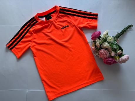 Adidas triko funkční neonové barvy- v.7/8 let, adidas,128