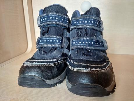 Zimní boty tcm tchibo - modré, vel. 32-33, tcm,33