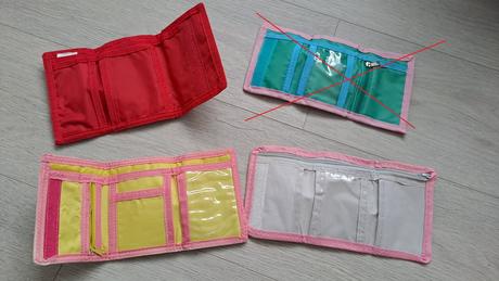 Dívčí peněženky, 3 ks - minnie, winx, high, disney