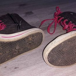 Dívčí mírně zateplené botky, vyšší, vel 35, 35