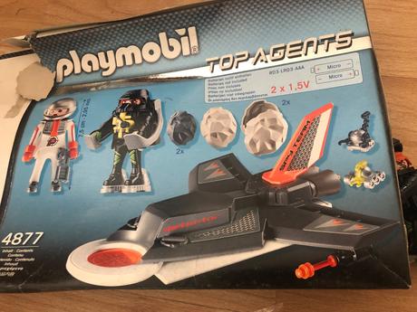 Tajný detektor playmobil 4877, 