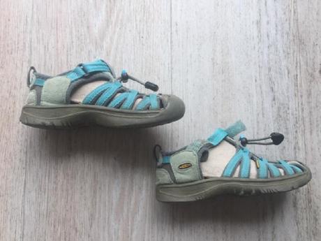 Sandále keen whisper tyrkysové, keen,30