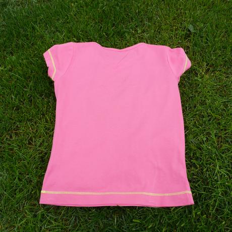 Ruzove tricko s veselym obrazkem, s.oliver,104