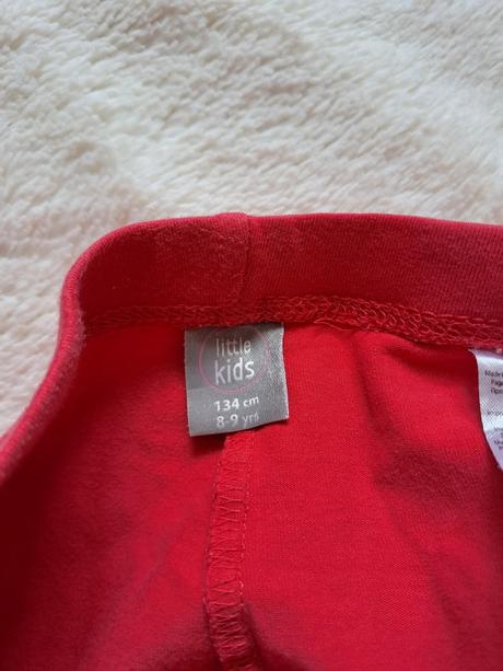 Legíny červené vel. 134, 134