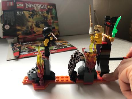 Lego ninjago 70753 lávové vodopády, 