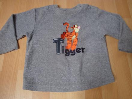 Mikina tygřík z medvídka pú, vel. 86, ladybird,86