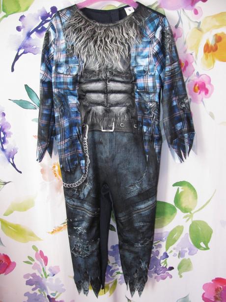 Karnevalový kostým-overal vlkodlak,