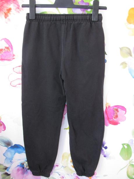 Dětské černé bavlněné tepláky zara, zara,140