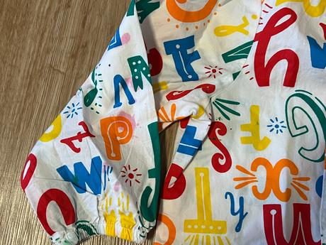 Zástěra na výtvarku/pracovní činnosti - lupilu, 