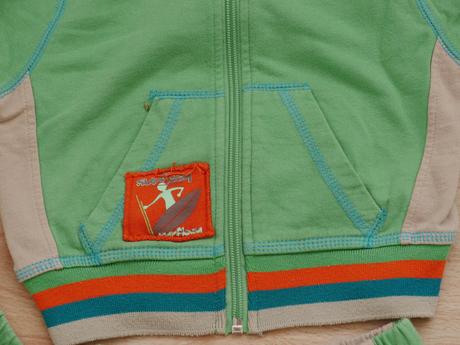 Set - teplakove kratasy, teplaky a bundicka, 74