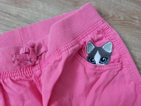 Plátěné kalhoty, h&m,128