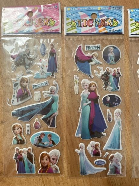 Samolepky frozen,