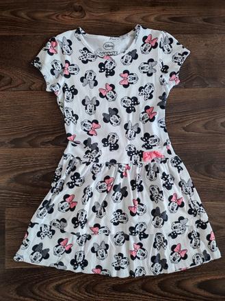 Šaty minnie vel. 122, disney,122