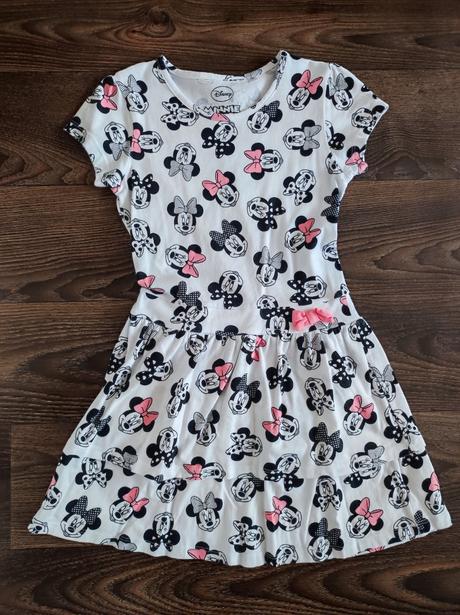 Šaty minnie vel. 122, disney,122