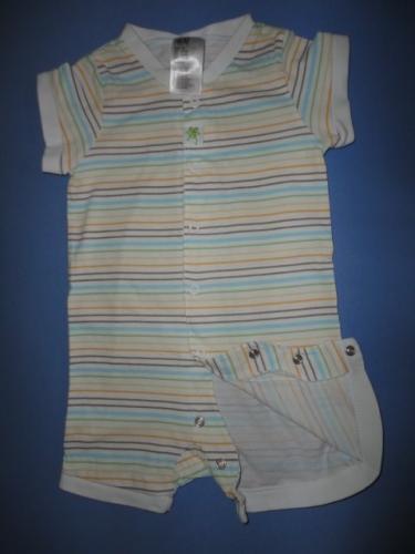 Krásný letní overálek z h+m, vel. 6-9 měsíců, h&m,74