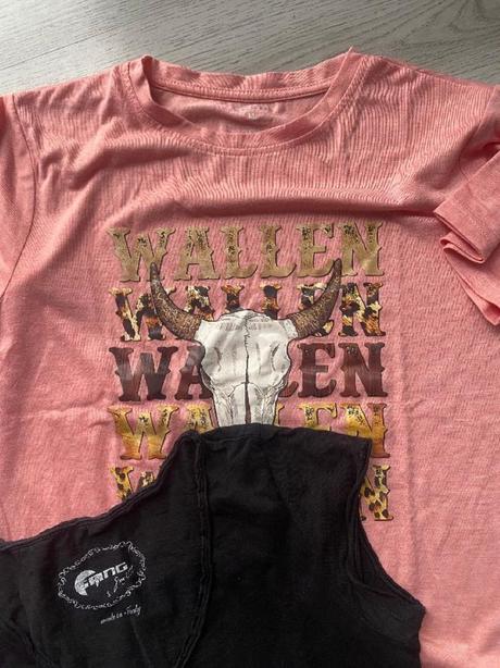 Krásné trika shein,gang velikost 38/m, m