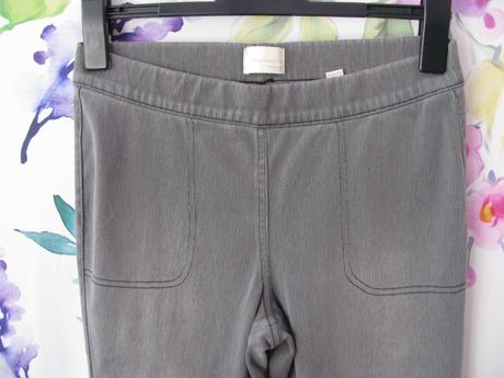 Dámské šedé, elastické kotníkové přiléhavé džíny, tcm,38