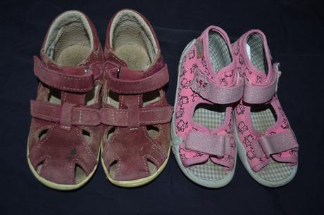 Sandály dívčí v.25, 25