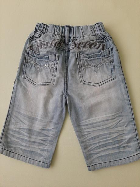 Riflové šortky 5 - 7 let, 116