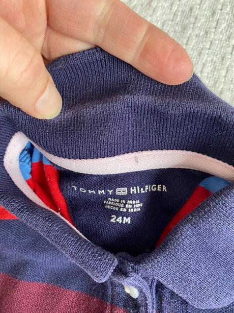 Body s krátkým rukávem tommy hilfiger vel. 92, tommy hilfiger,92